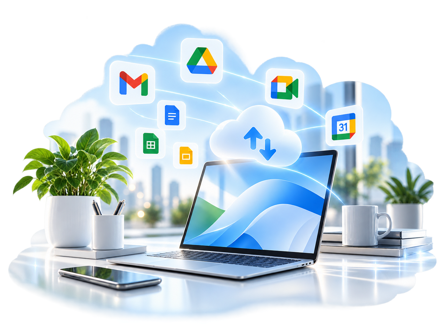 Google Workspace, colaboração e produtividade em nuvem